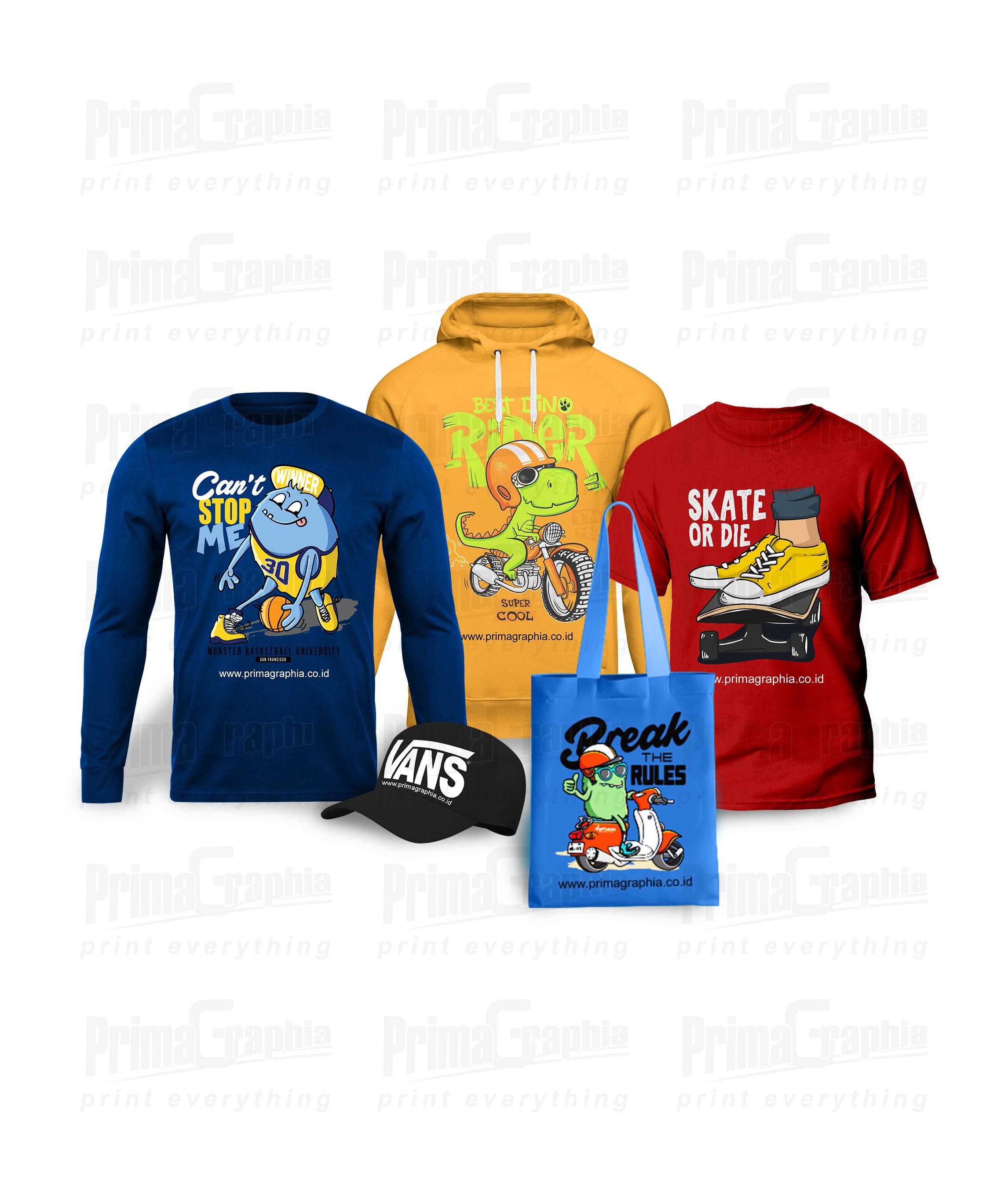 Cetak cheap baju online